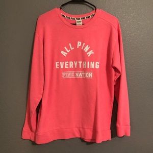 vs pink sweatshirt
